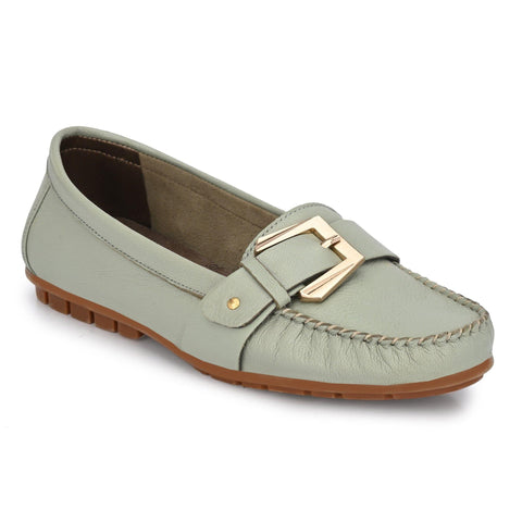 coach mint green loafers