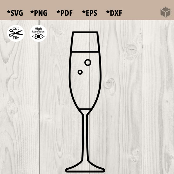 Champagne Glasses Clipart, SVG, PNG, EPS, Champagne Glasses svg, New Years  svg, New Years, Champagne Glasses Cut File