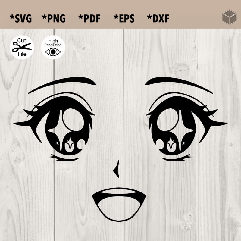 Angry Anime Style Face with Closed Eyes Stock Vector - Illustration of eyes,  aggressive: 178755610