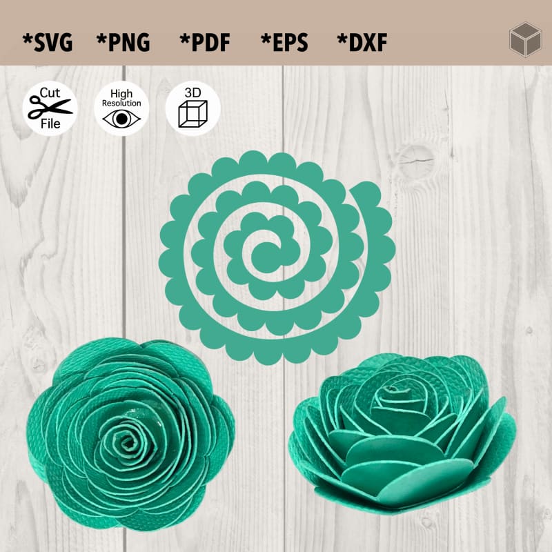 3D Paper Chair  Svg, Template printable, Paper flower template