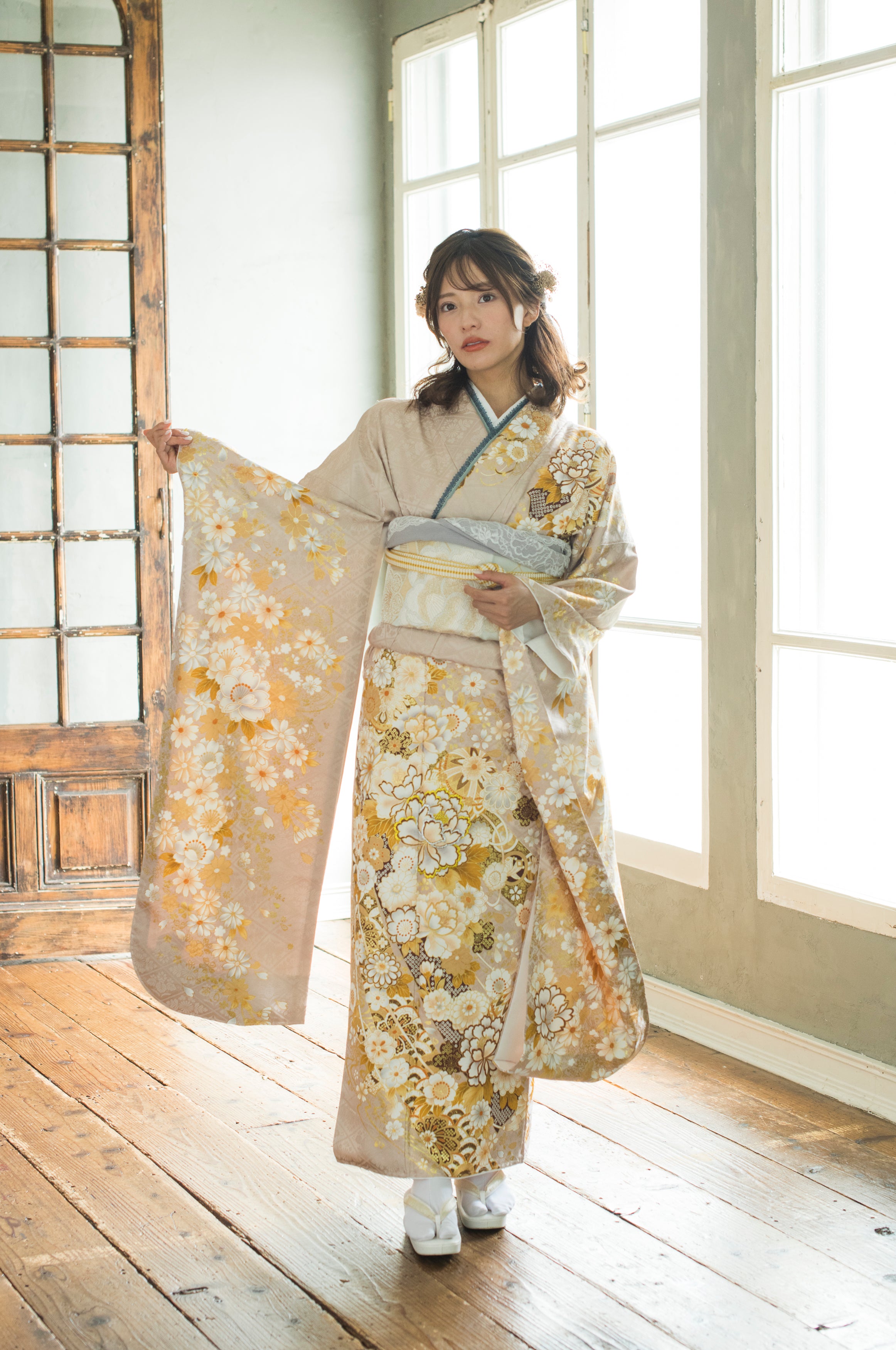 着物 七五三 kimono japanese old wear 昭和レトロ - 着物