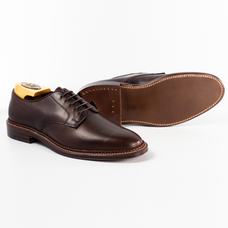 920 Straight Tip Bal Oxford (Dark Brown Calf) – The Alden Shop