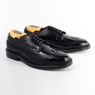 9751 Long Wing Blucher (Black Shell Cordovan)