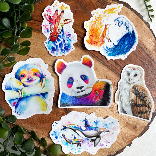 Animal Stickers, Cute Animals, Cute Stickers Sticker for Sale by  FL-Shop19