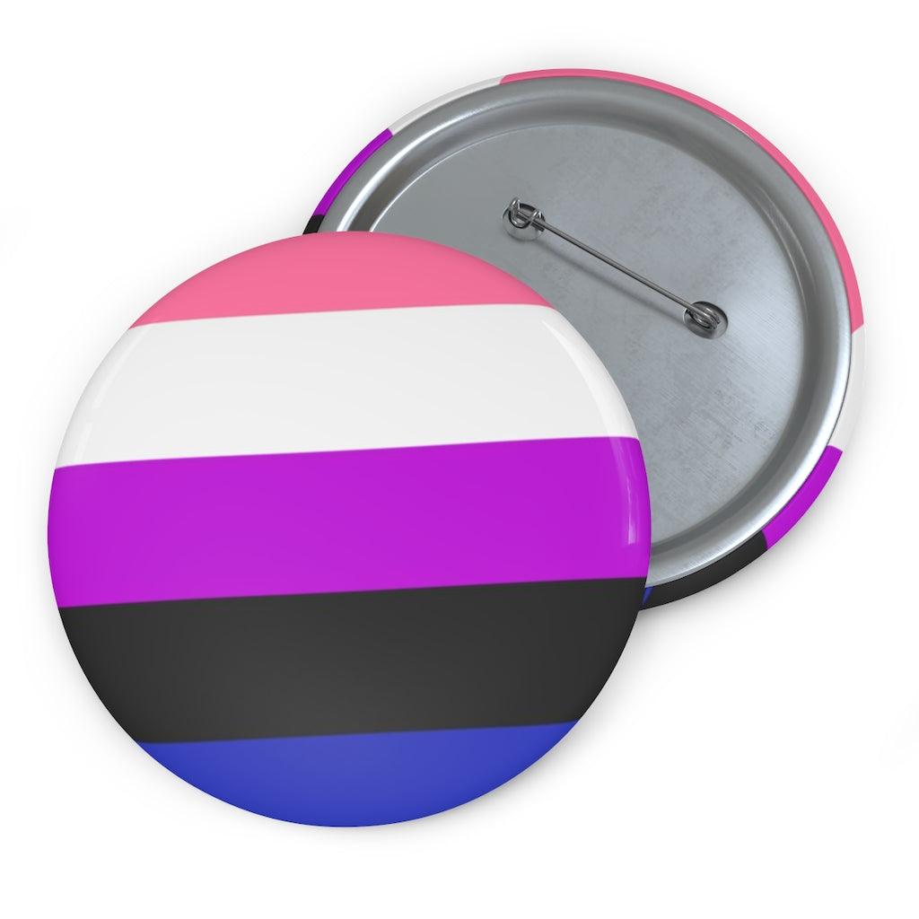 Gender-fluid Pride Pin