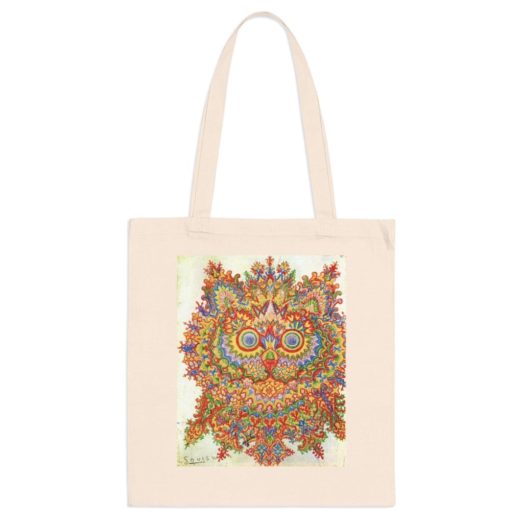 Louis Wain Kaleidoscope Cat Tote Bag