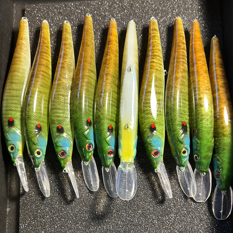 Red Volcano Jerkbait Plus – Different Baits LLC