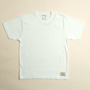 Ecru Label Heavy Weight White T-Shirt (Single or 3-Pack) - Lofficinadileroy - Light Weight T Shirt