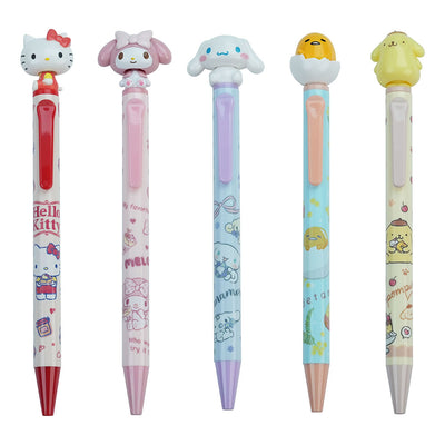 ASUNARO x SANRIO Hello Kitty Red + Black Bicolor Pen Oil Pen Ball Pen Sakura