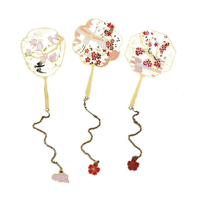 Cherry Blossom Series Metal Hollow Bookmarks Cherry Blossom Bookmarks Metal  Bookmarks Gold Bookmarks Classic Bookmarks Retro Bookmarks Sakura