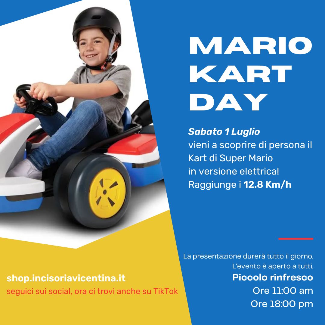 evento di presentazione Super Mario Kart