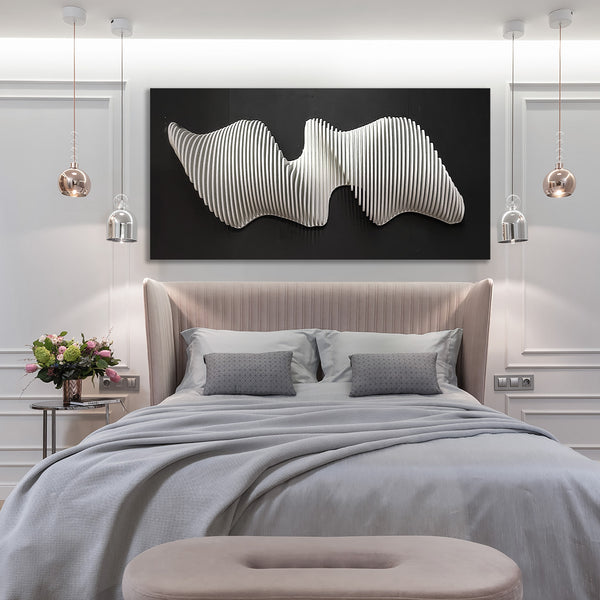 3D parametric wall art, 3D art, Parametric art, Parametric wall art