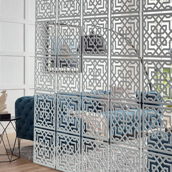 floor-to-ceiling hanging dividers
