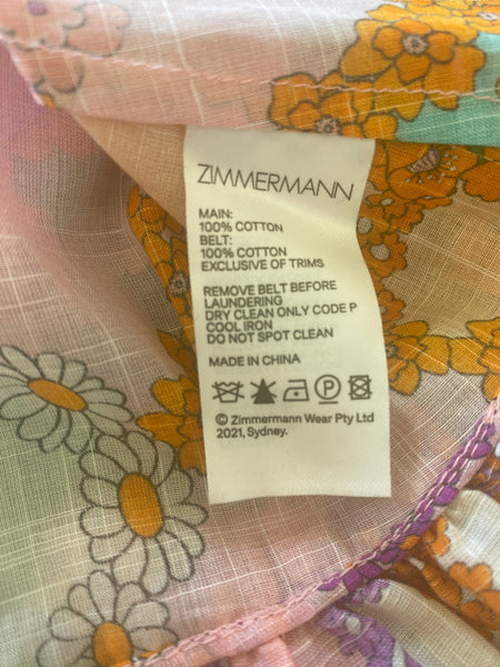 Zimmermann care label