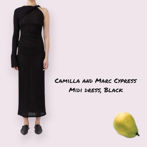 Camilla and Marc Cypress Midi dress black