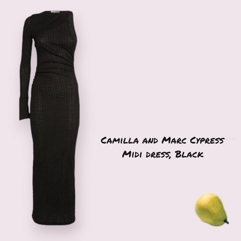Camilla and Marc Cypress Midi dress black