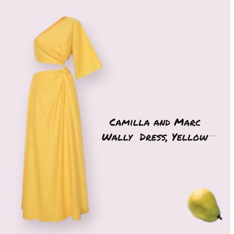 Camilla and Marc Wally dress yellow