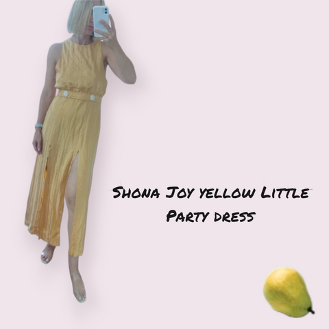 Shona Joy Yellow dress