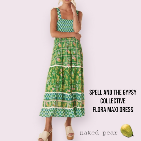Spell and the gypsy collective Flora Maxi dress