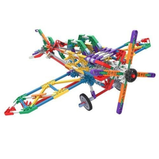 K'nex airplane offers a variety of sets to build and learn with!
