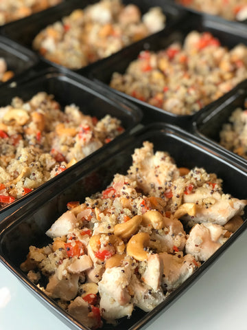 Clean Monday Meals Cashew Quinoa Chicken