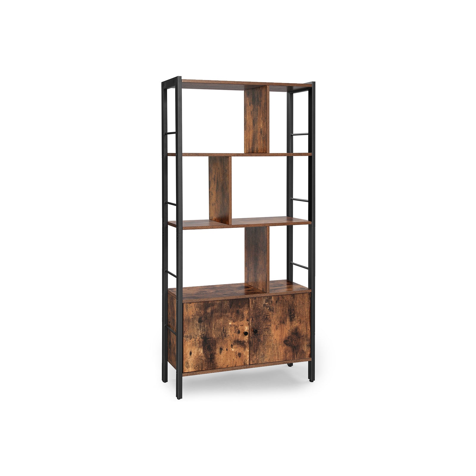 SONGMICS Large Bookcase with 4 Shelves