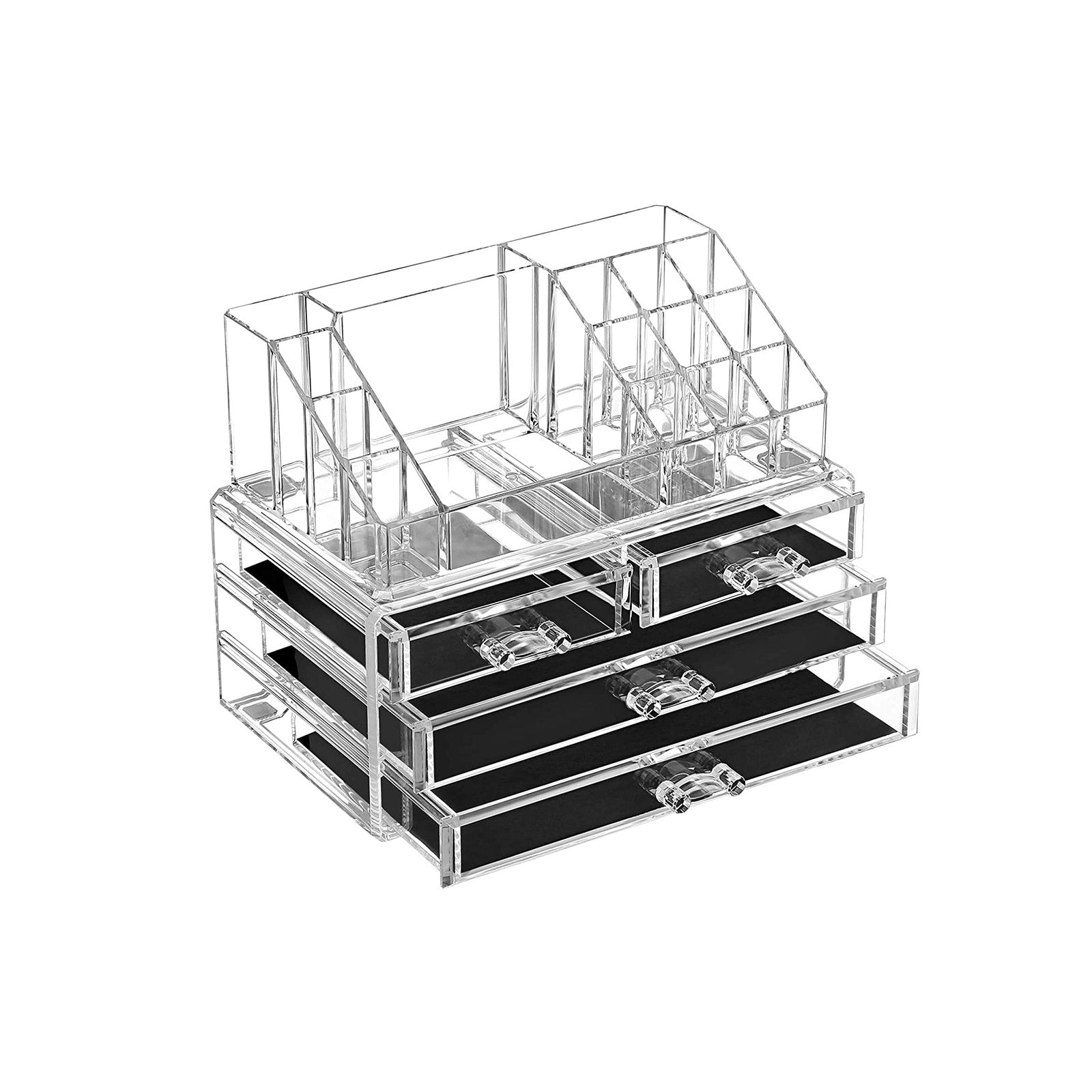 Make up Organizer aus Acryl, Transparent