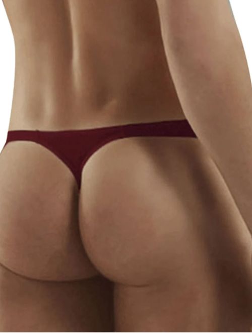 Mesh G String Thong - Red