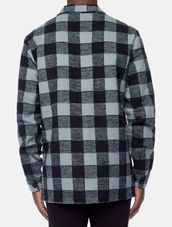 Large Check Flannel Overshirt – Stroked Ego