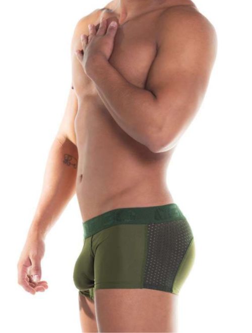 DJX Trough jockstrap mesh khaki green – Egoist Underwear