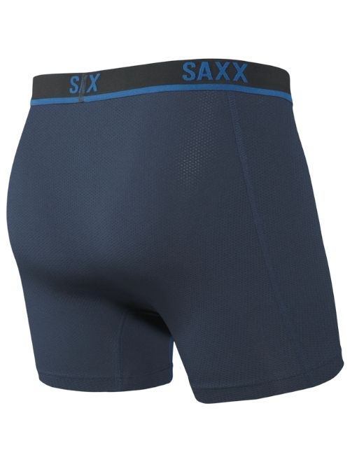 SAXX Underwear Co. Men's Kinetic HD Boxer Brief Navy City Blue