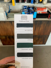 chalkboard paint in different color options