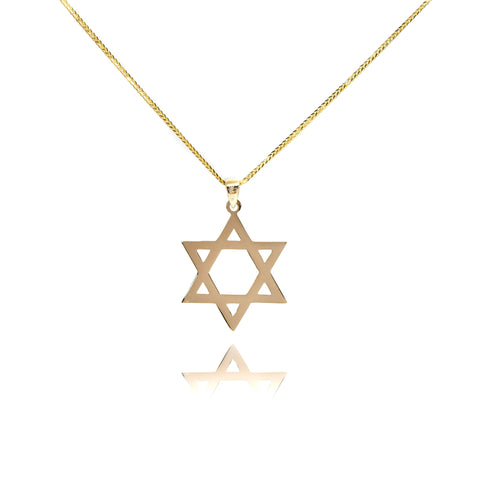 Danny Newfeld Jewelry 14K Gold Star of David Necklace