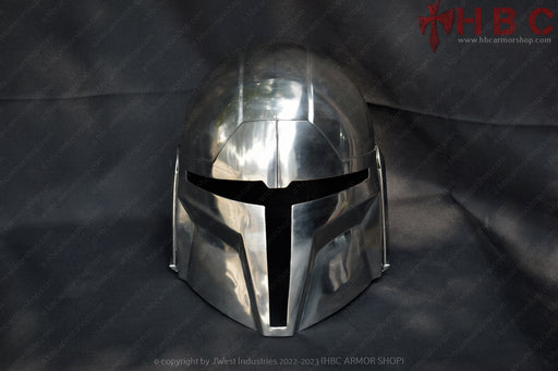 Star Wars Mandalorian Casque Mandolorian Metal Steel Helmet 1/1