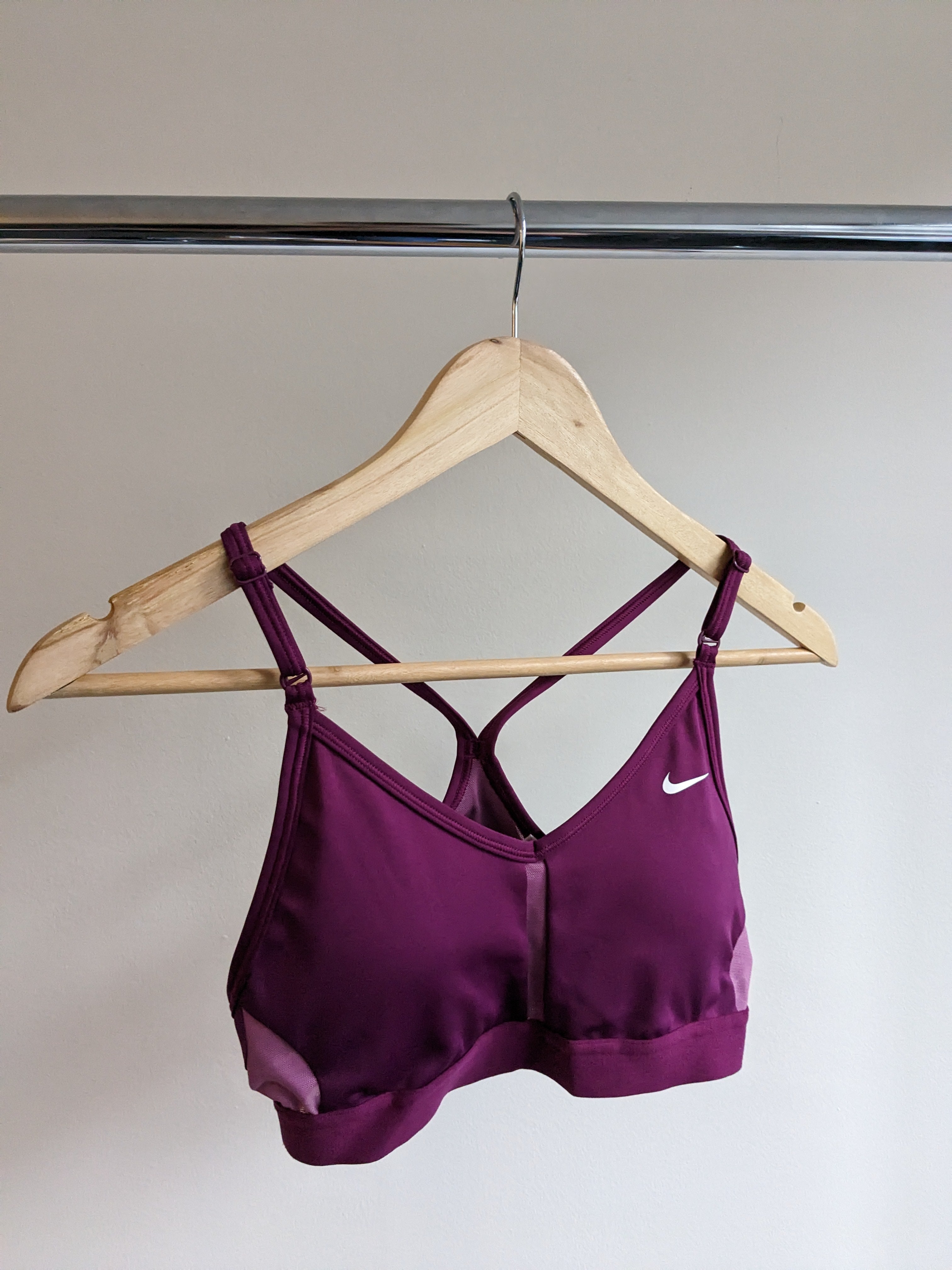 Nike purple sports bra - S – flashbackshop.com.au