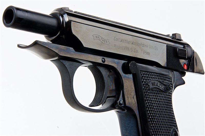 Marushin Walther PPK/S Model Gun (W Deep Black) - eHobbyAsia