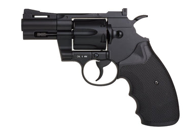 SRC - Réplique - Titane 4″ Noir - CO2 - Revolver Airsoft 6MM