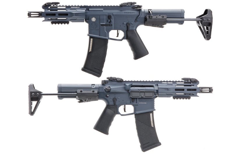 KRYTAC Trident MK2 PDW M LOK AEG Rifle (Combat Grey) - eHobbyAsia