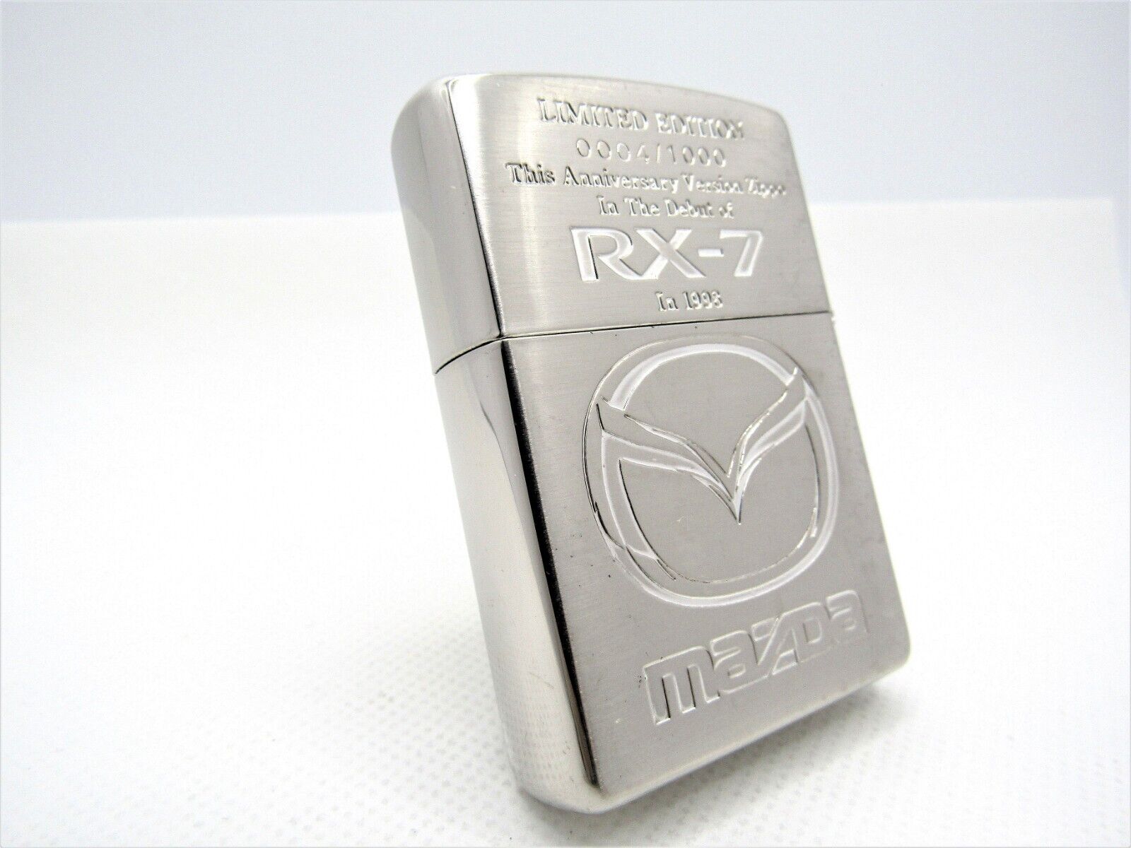 タバコグッズ未使用 マツダ MAZDA RX8 限定Zippo ロータリーエンジン 両面加工