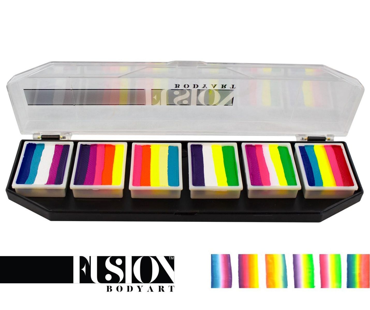 Fusion Body Art Leanne's Tropical Collection Palette fx