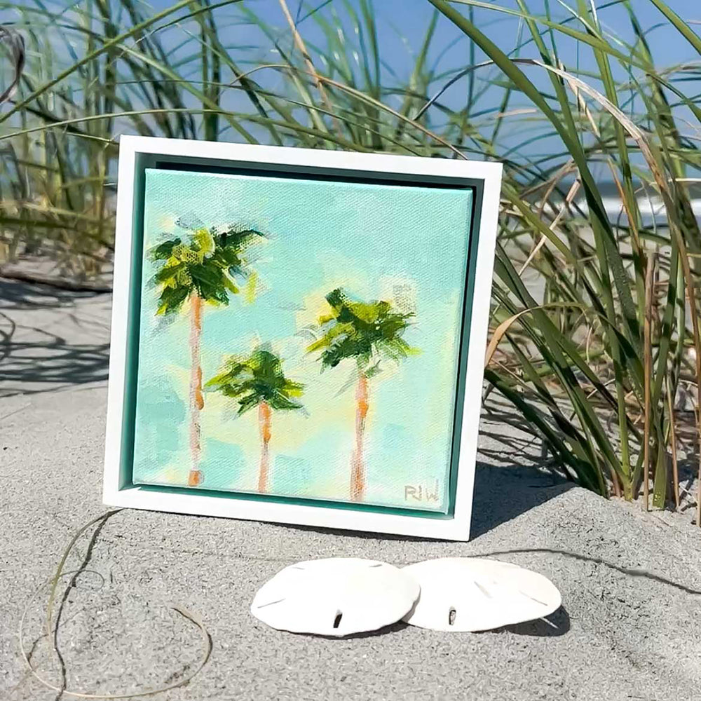 Pamela Wingard Palm Tree Summer Art Collection