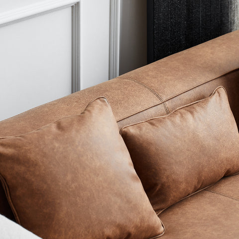 Free 2 leather pillow
