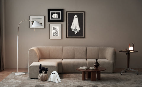 Plum Modular Sofa: Adding a Retro Vibe for Hallowee