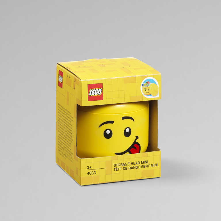 Bepalen wij Invloedrijk Lego - Opbergbox Hoofd Silly - Mini – Elisabeth's Way