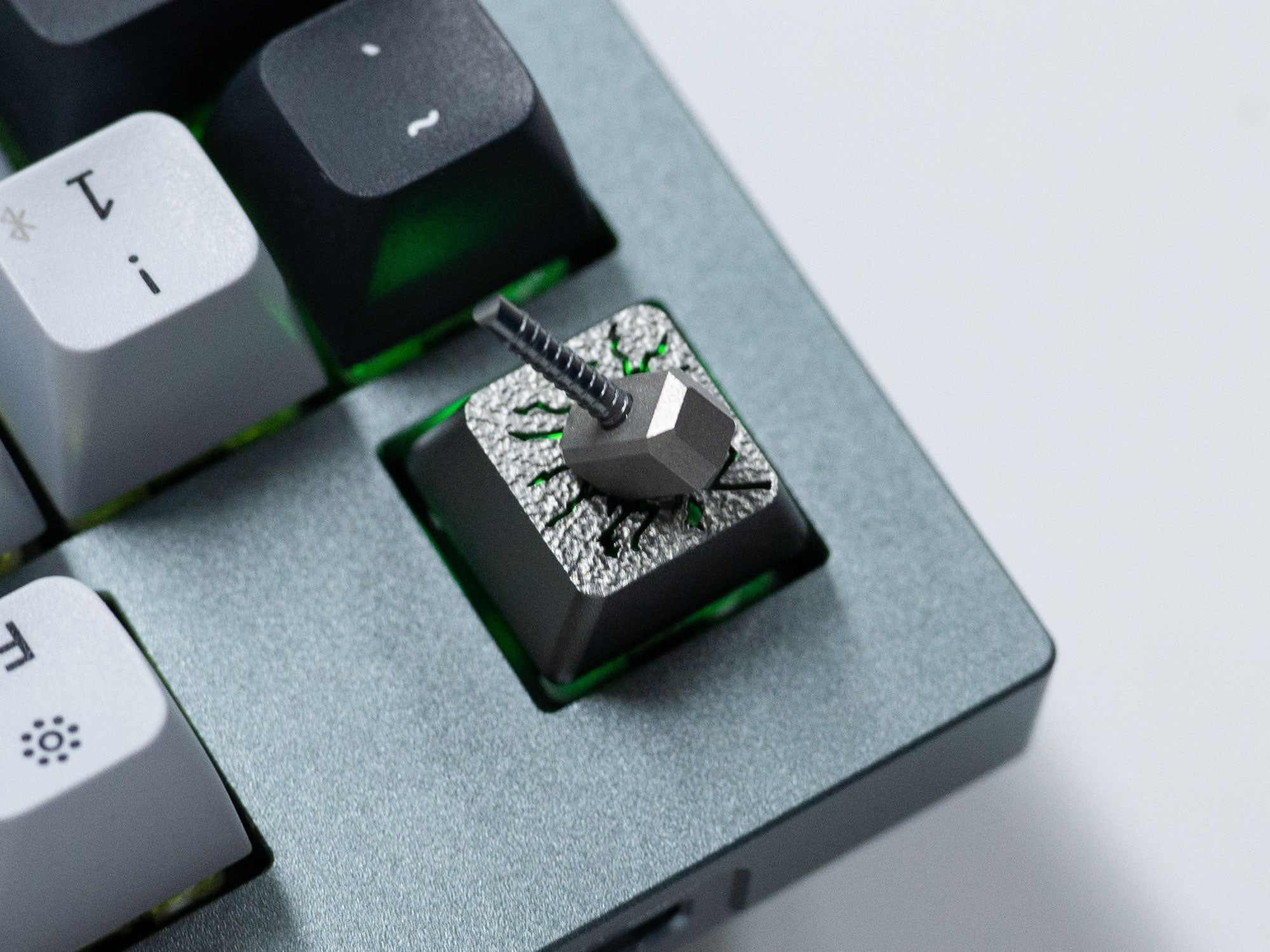 Hammer Aluminum Alloy Artisan Keycap