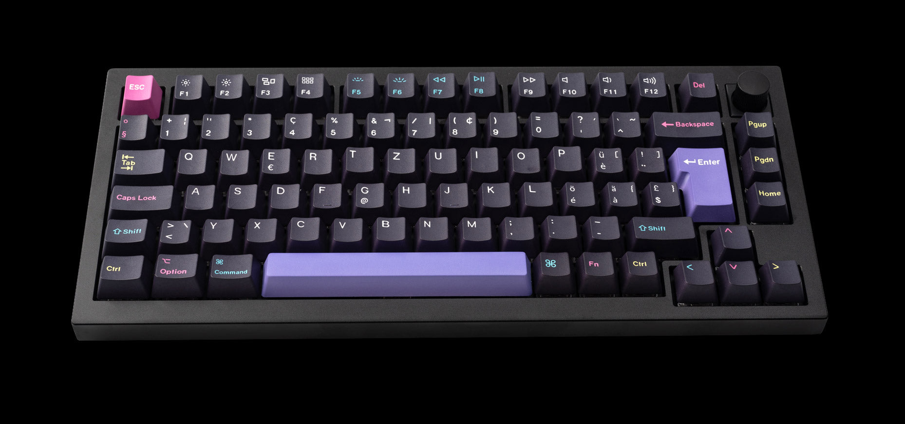 Keychron OEM Profile Dye Sub PBT Full Set Keycap Set Developer Keycap ISO Layout 