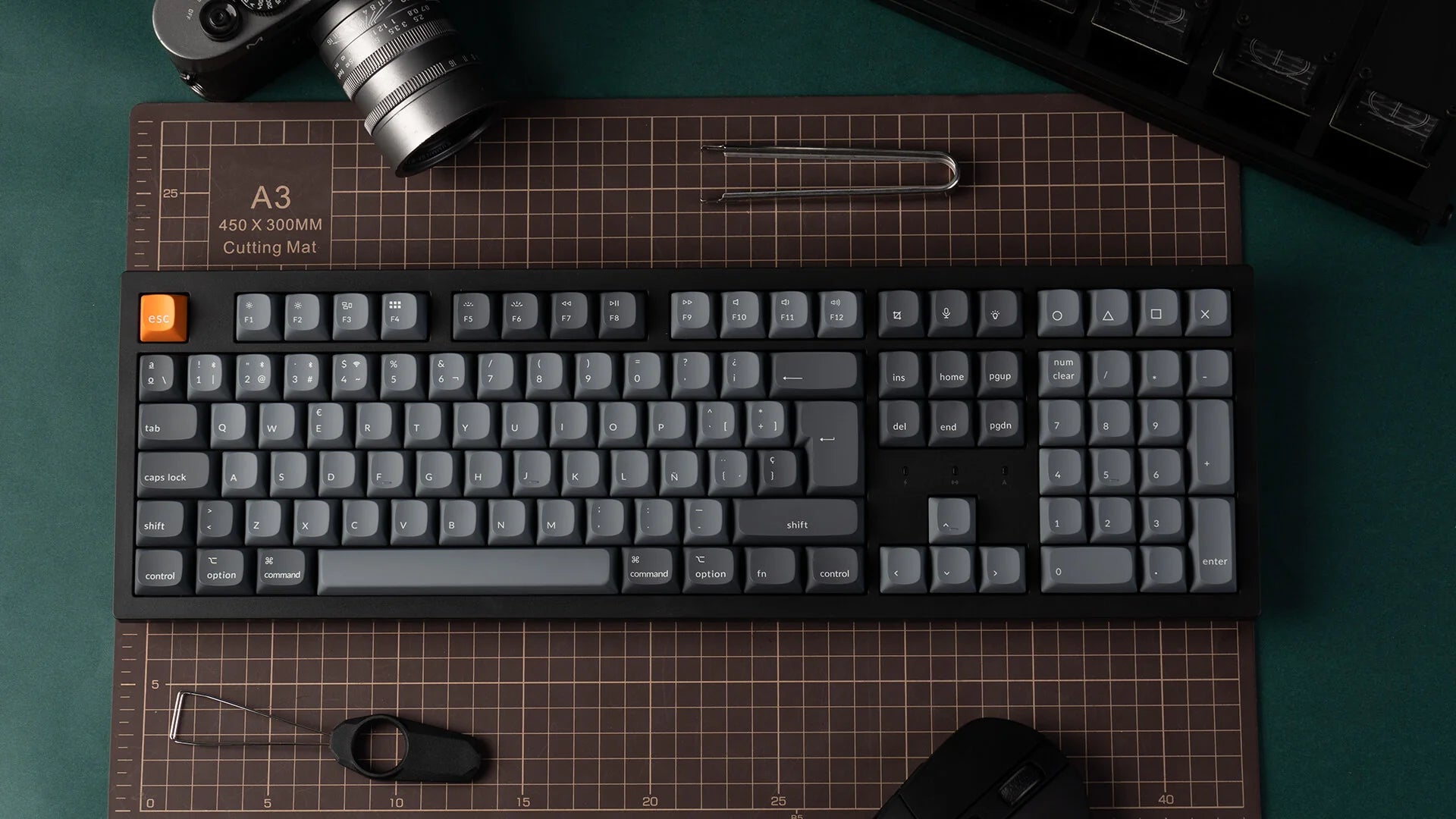 Keychron K10 Max Wireless Custom Mechanical Keyboard with 2.4 GHz and Bluetooth Connection