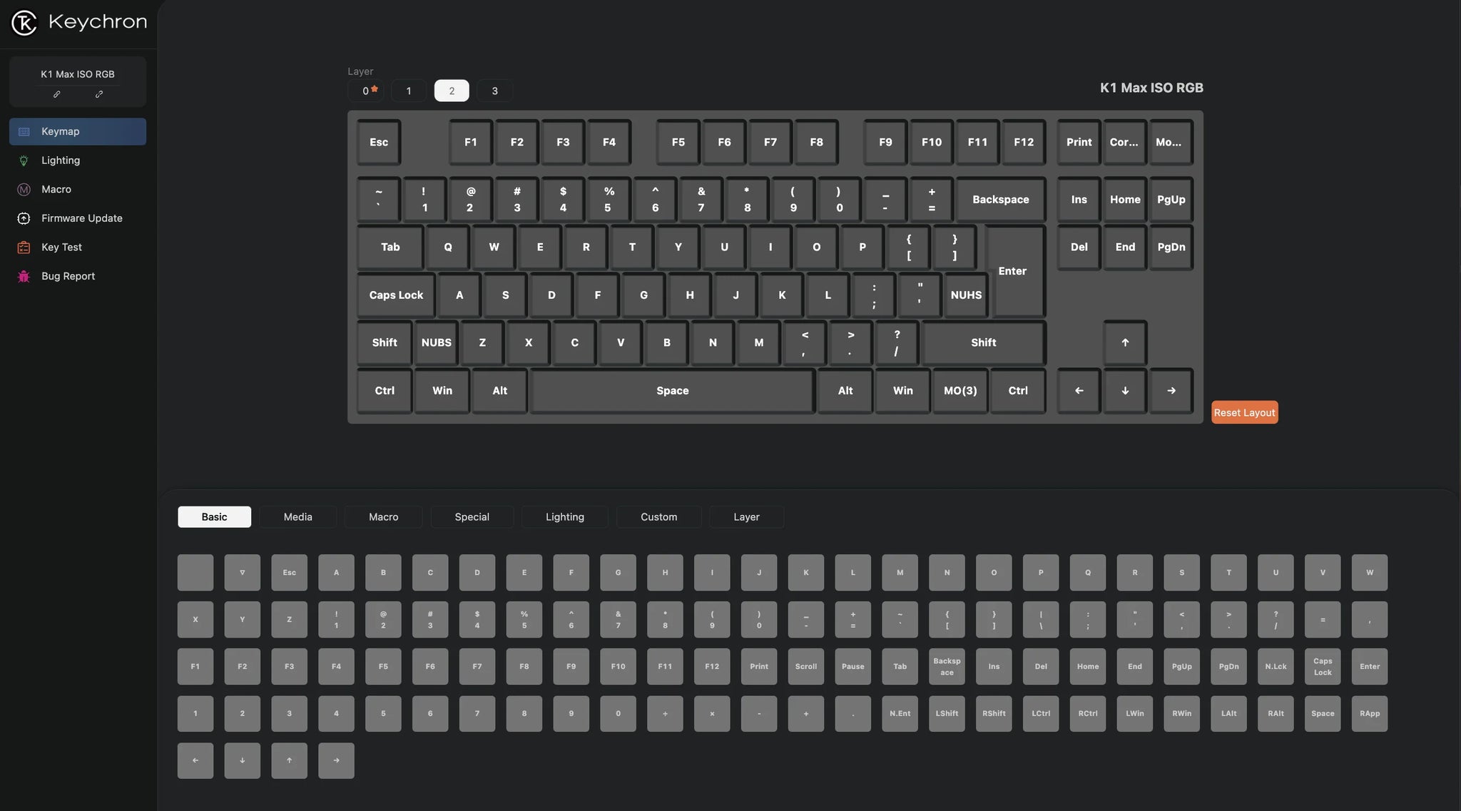 Program the K1 Max with QMK & Launcher
