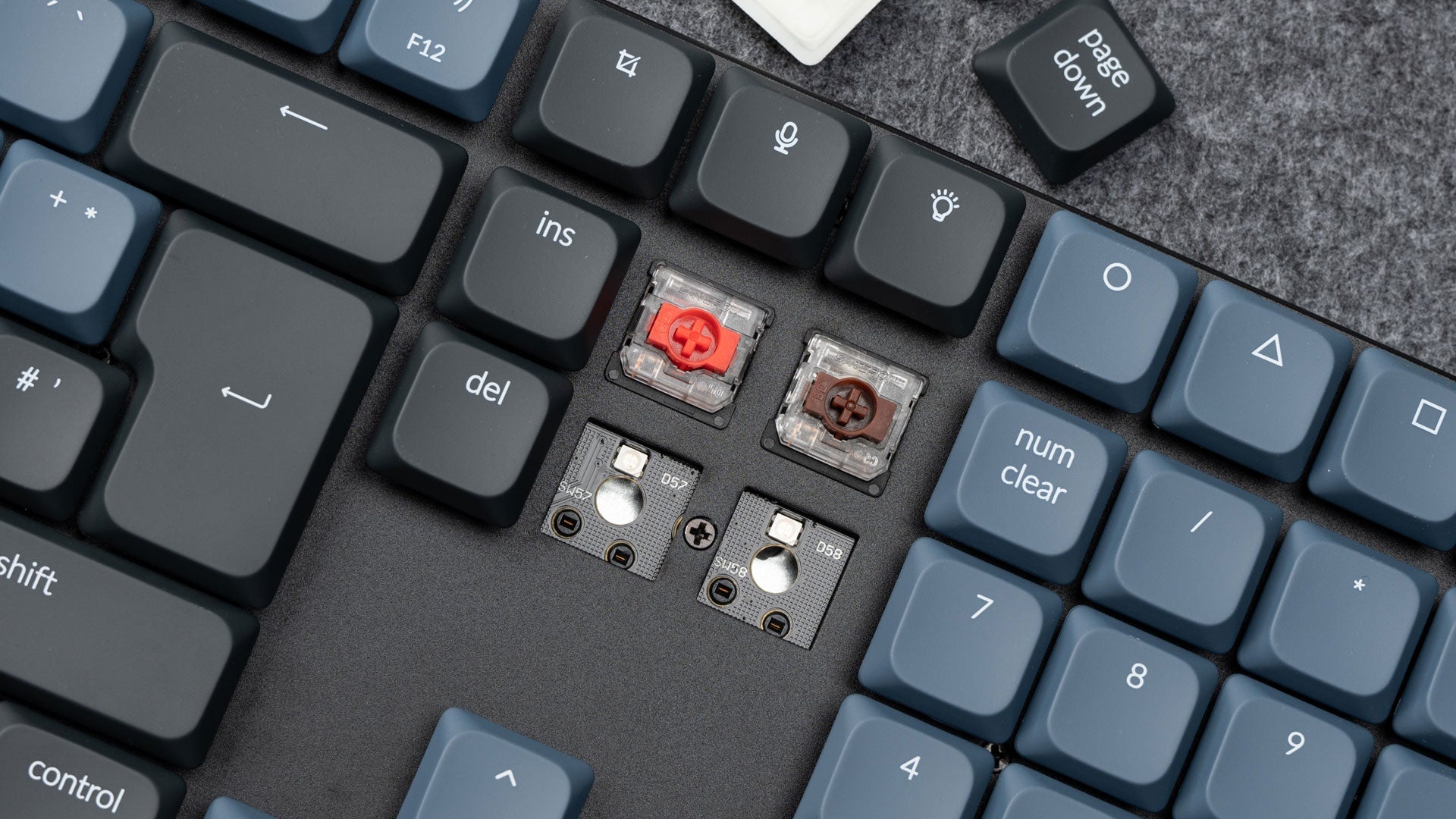 KeycKeychron K5 Pro QMK/VIA Low-Profile ultra-slim Wireless Mechanical Keyboard ISO Layout