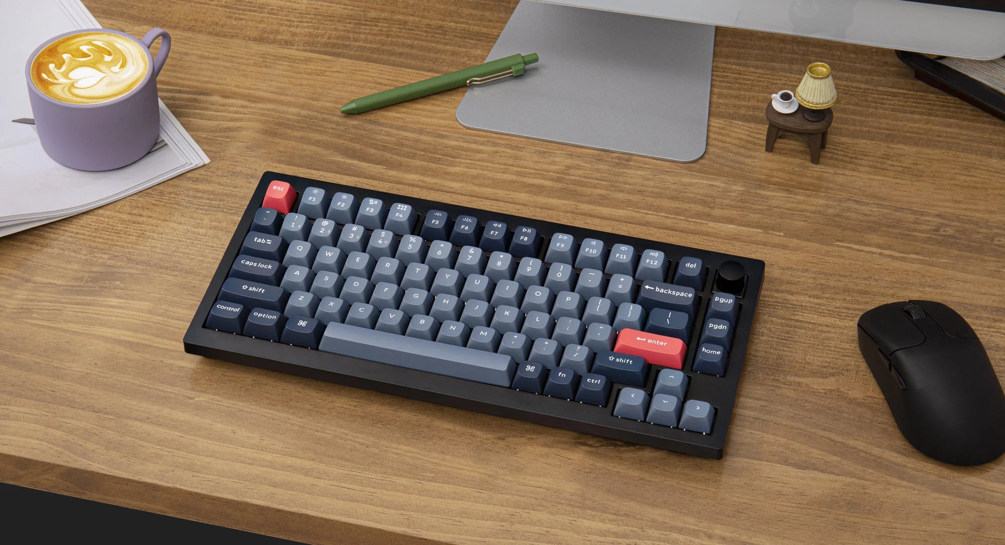 2.4 GHz & Bluetooth Connection of Keychron V1 Max QMK/VIA Wireless Custom Mechanical Keyboard